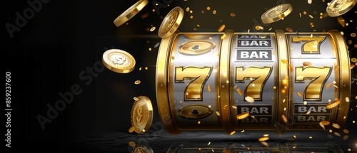 Three Golden Sevens Slot Machine Winning Jackpot