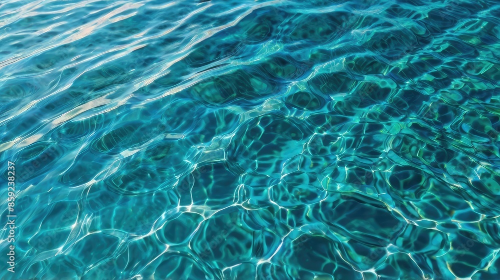 Pristine Water of a Tropical Destination Pristine Water of a Tropical Destination