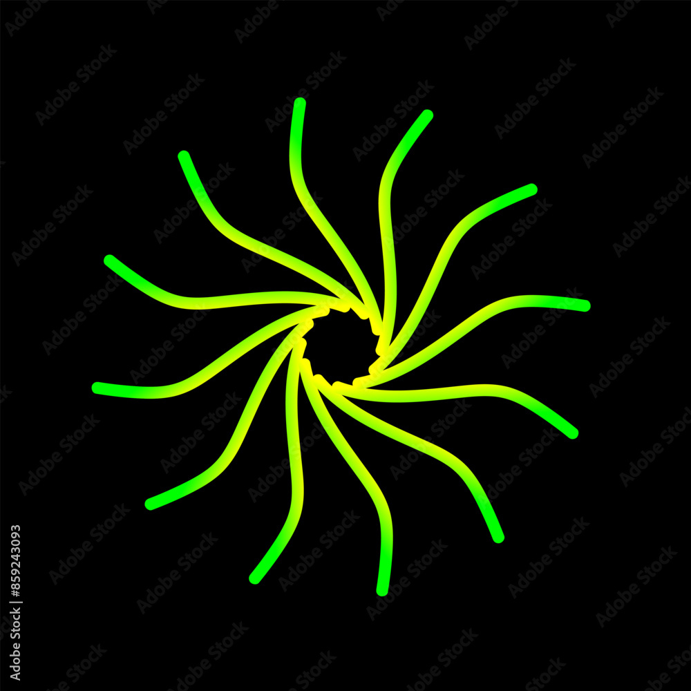 Abstract pattern with abstract icon Abstract pattern with abstract icon
