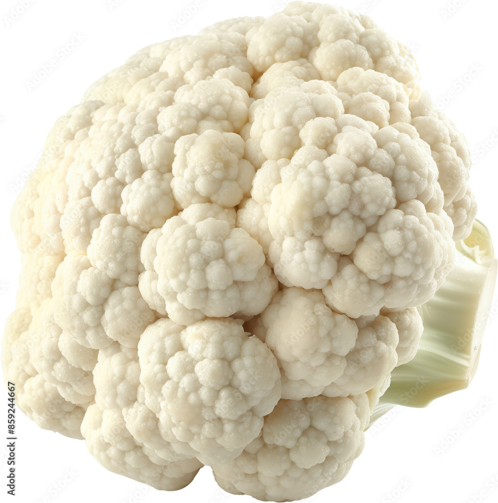 cauliflower Head isolated on a white background cauliflower Head isolated on a white background