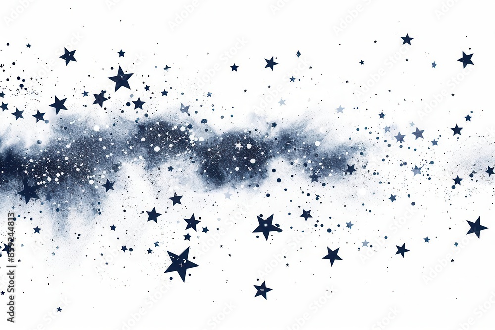 glittering starry night sky effect isolated on white background magical celestial overlay graphic element glittering starry night sky effect isolated on white background magical celestial overlay graphic element