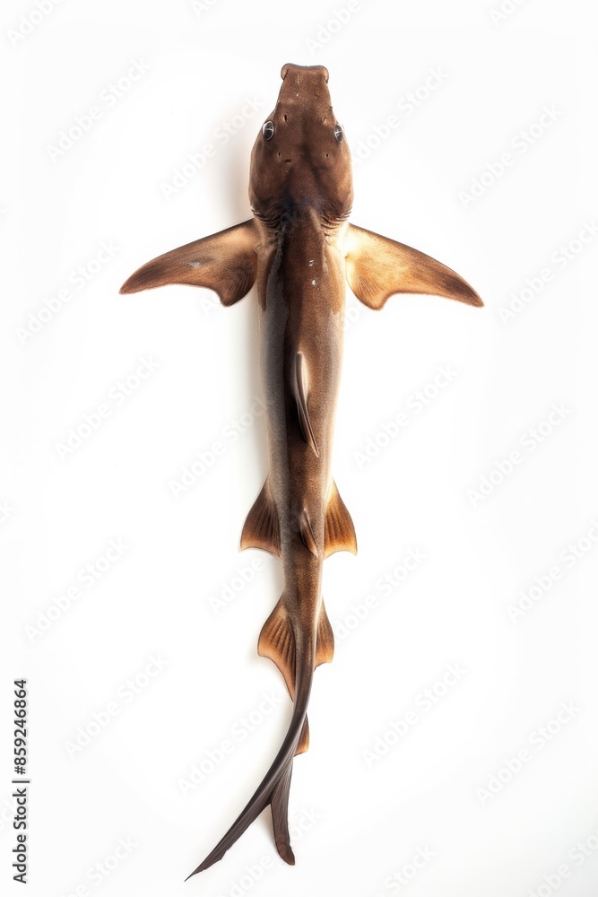 Fototapeta premium the Sawshark with copy space on right
