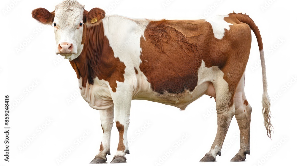 Cow isolated on white Cow isolated on white