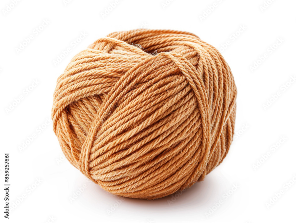 Colorful yarn isolated on white background. Created with Generative AI technology. Colorful yarn isolated on white background. Created with Generative AI technology.