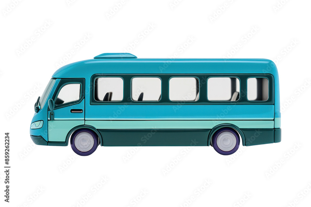 Graphic image of a blue and green bus with a sleek design, showcasing a side view. Ideal for transport-related content and designs. Graphic image of a blue and green bus with a sleek design, showcasing a side view. Ideal for transport-related content and designs.