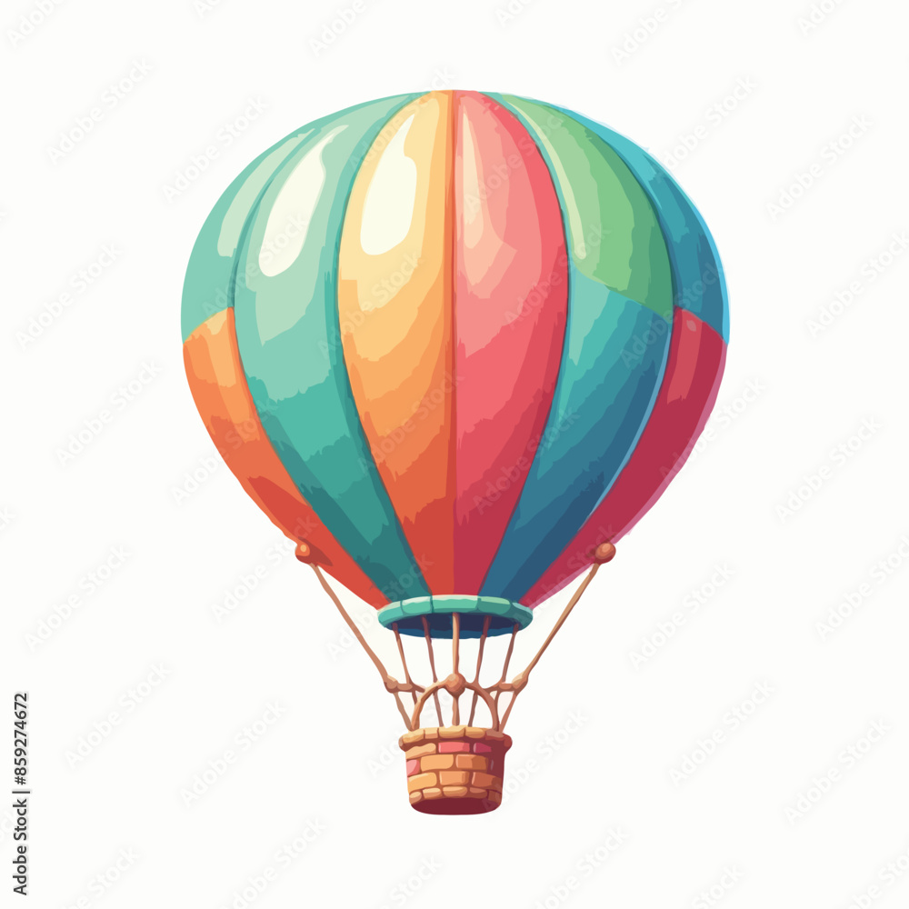 Fototapeta premium hot air ballon