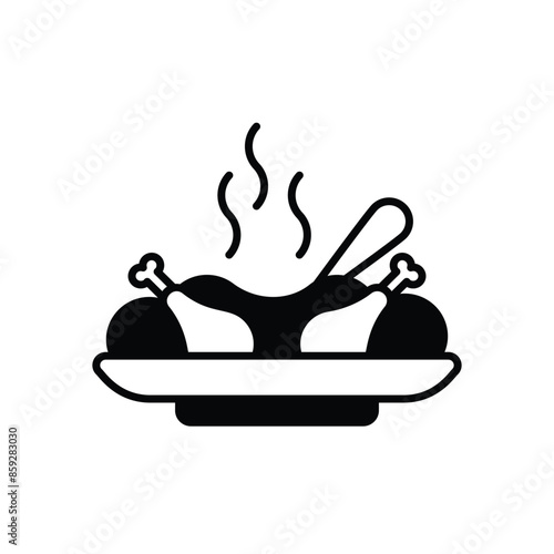Biryani vector icon