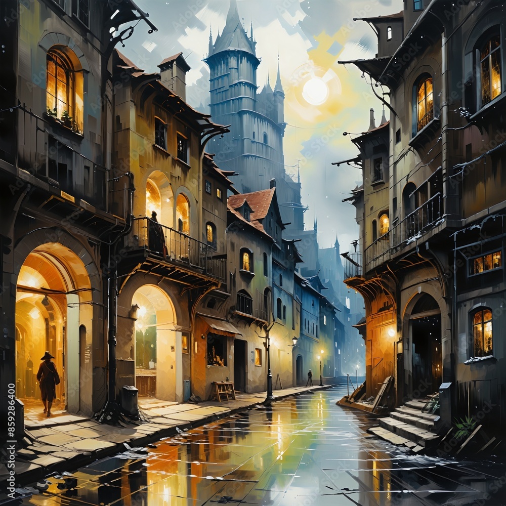 Obraz premium Creating Art with Various Mediums: A Guide to Drawing and Painting Techniques