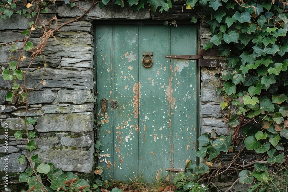 old wooden door old wooden door