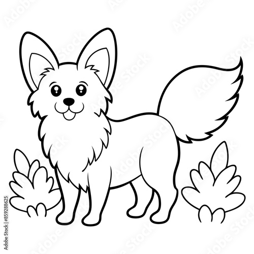 Dog breeds coloring pages