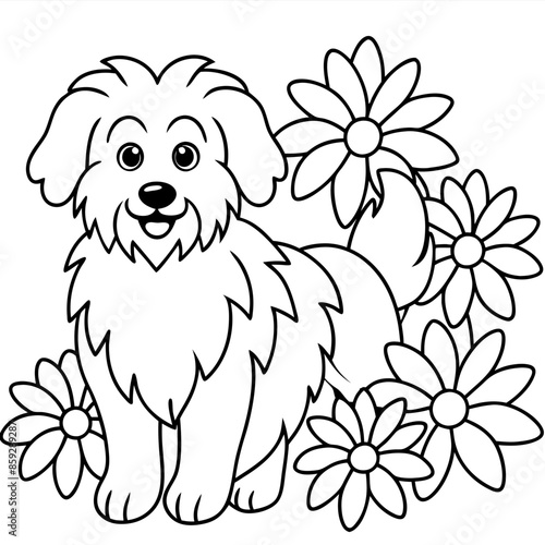 Dog breeds coloring pages