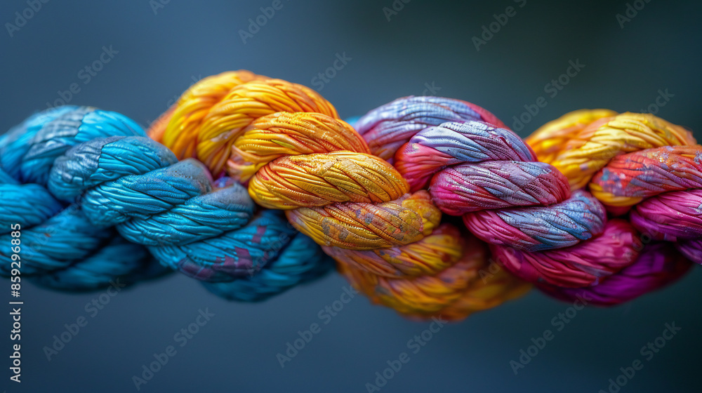 Team rope diverse strength connect partnership together teamwork unity communicate support. Strong diverse network rope team concept integrate braid color background cooperation empower power. Team rope diverse strength connect partnership together teamwork unity communicate support. Strong diverse network rope team concept integrate braid color background cooperation empower power.