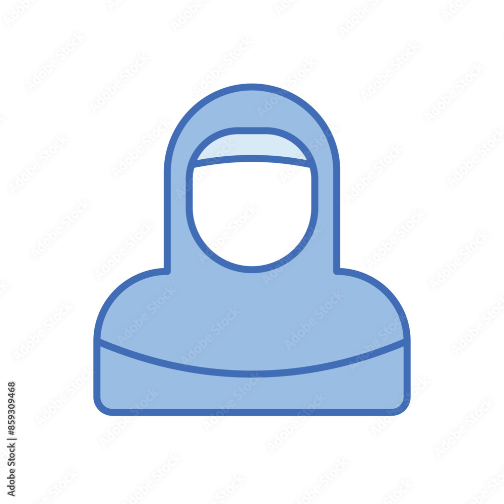 Muslimah vector icon Muslimah vector icon