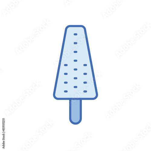 Malai kulfi vector icon
