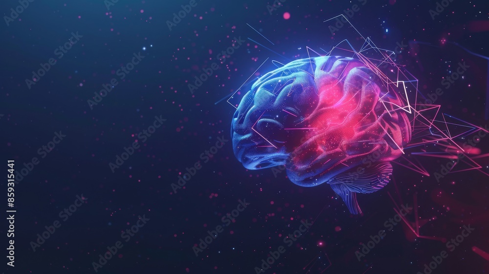 Digital Brain Abstract Digital Brain Abstract