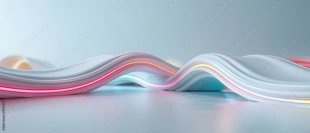 Abstract background with smooth, colorful wave-like shapes, featuring soft gradients and a modern, minimalistic aesthetic. Abstract background with smooth, colorful wave-like shapes, featuring soft gradients and a modern, minimalistic aesthetic.