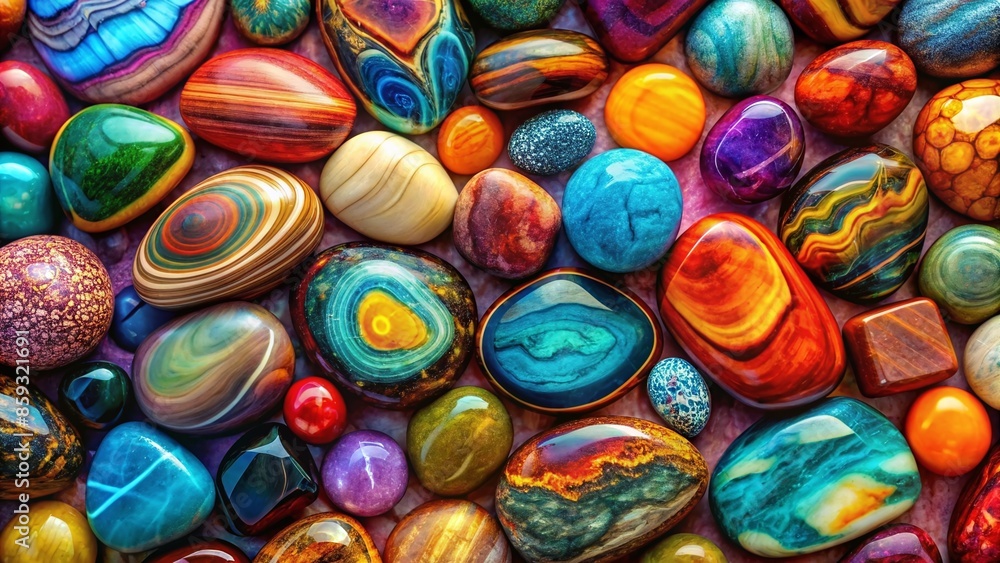 Vibrant Polished Stones Collection - Perfect for Home Decor and Art Projects
Vibrant Polished Stones Collection - Perfect for Home Decor and Art Projects