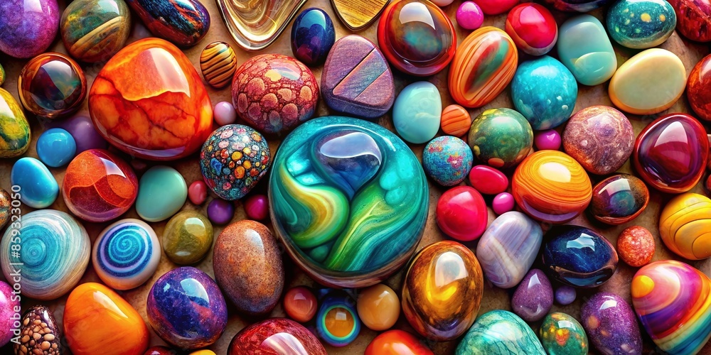 Vibrant Polished Stones Collection - Perfect for Home Decor and Art Projects
Vibrant Polished Stones Collection - Perfect for Home Decor and Art Projects