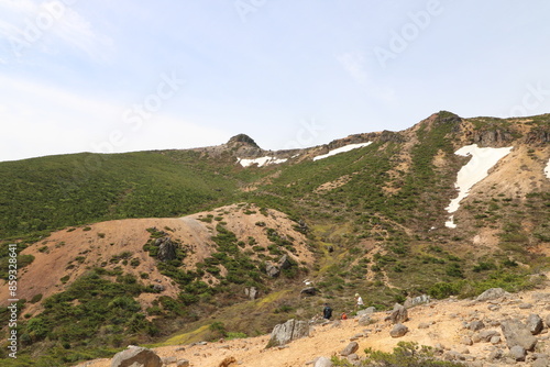 2024年5月の福島県の安達太良山の山開き