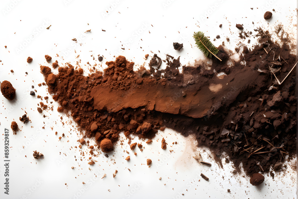 Soil patch texture isolated. Earth Day Soil patch texture isolated. Earth Day
