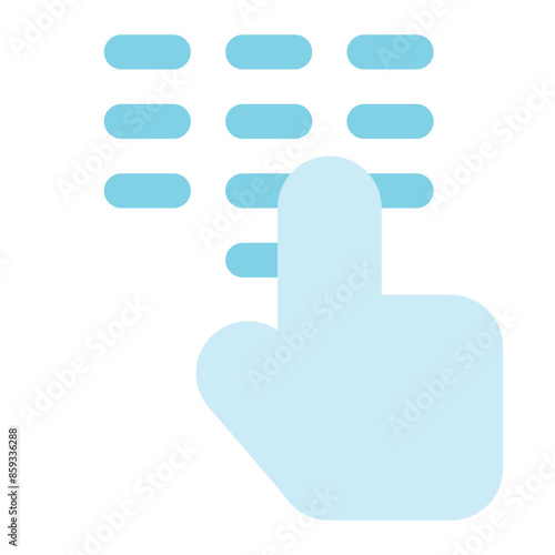 passcode icon for illustration 