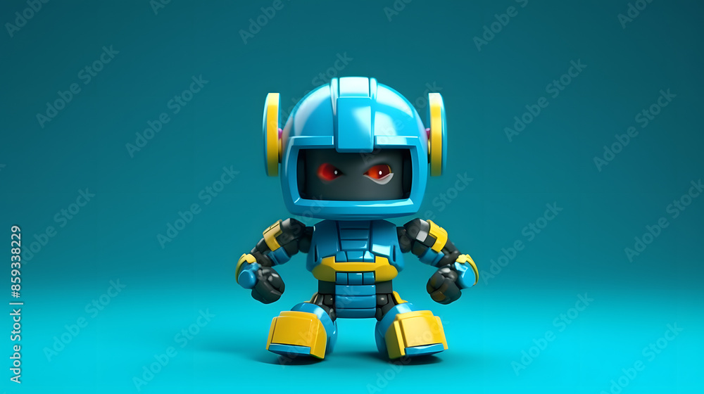 Naklejka premium Cricket Toy 3d cartoon