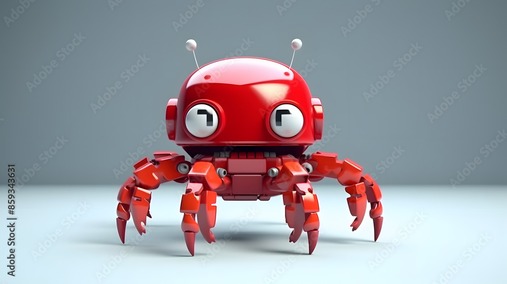 Crab Toy robot 3d cartoon Crab Toy robot 3d cartoon