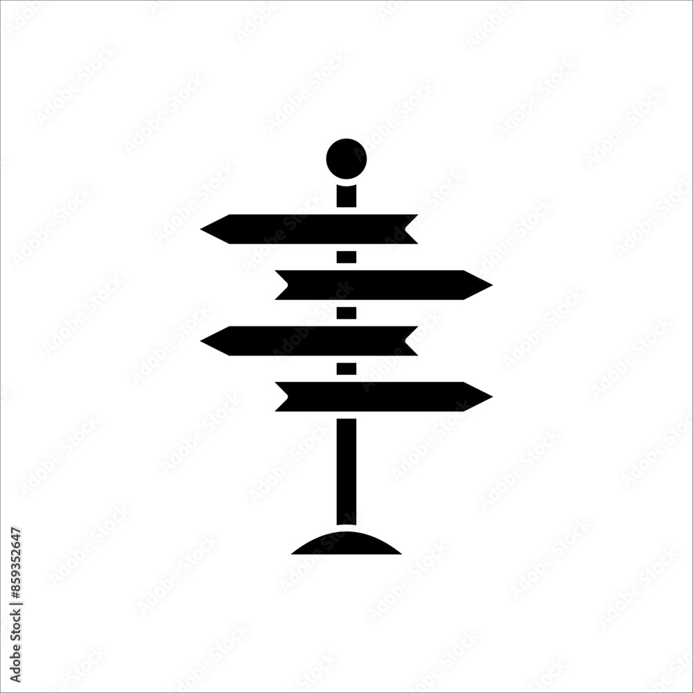 direction sign icon. For graphic and web design collection logo vector illustration. Isolated on white background. direction sign icon. For graphic and web design collection logo vector illustration. Isolated on white background.