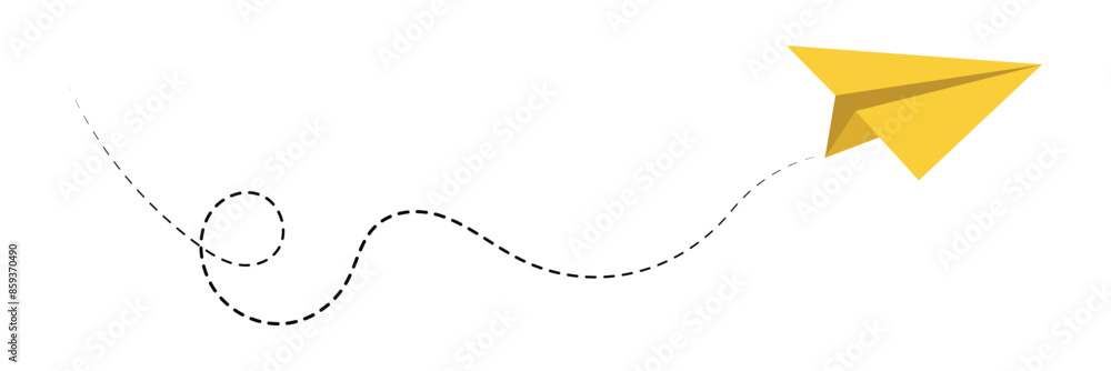 Paper plane with dotted line, Origami paper airplane, Travel symbol, vector illustration. Isolated. Outline. Hand drawn doodle airplane. Black linear paper plane icon eps 10. Paper plane with dotted line, Origami paper airplane, Travel symbol, vector illustration. Isolated. Outline. Hand drawn doodle airplane. Black linear paper plane icon eps 10.