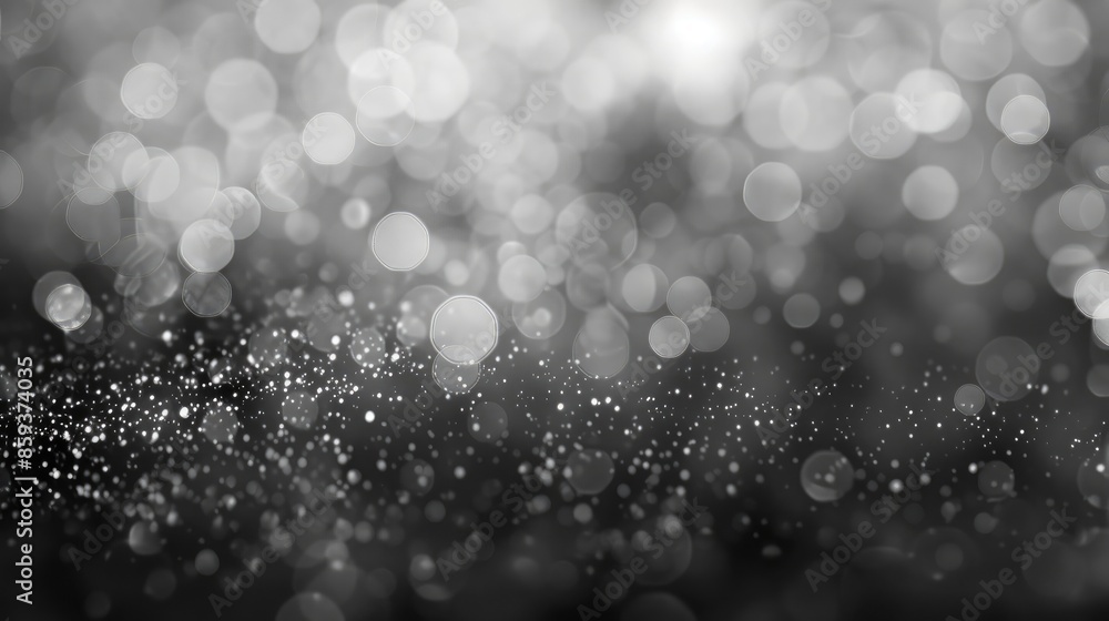 Blurry gray bokeh backdrop with space for text Blurry gray bokeh backdrop with space for text