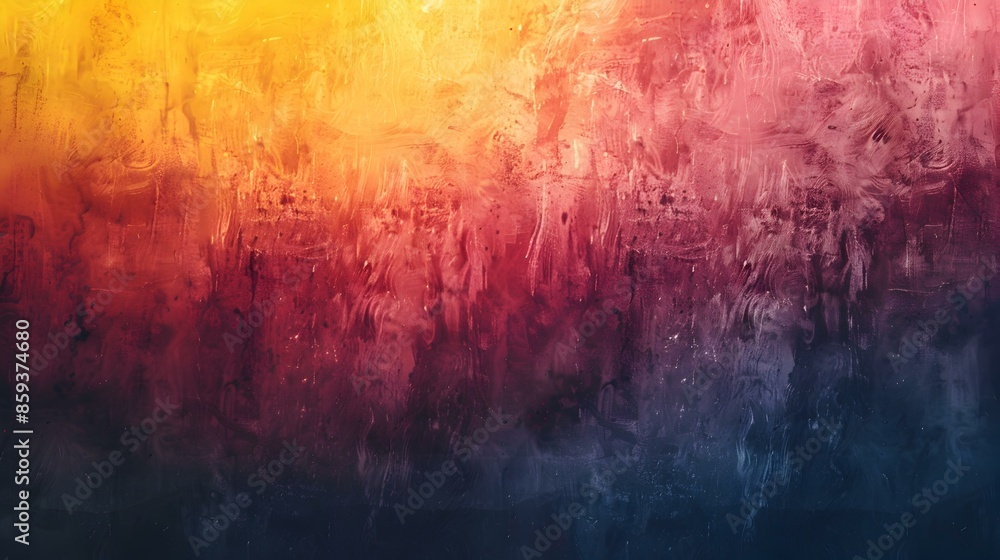 Fototapeta premium Gradient yellow to navy abstract shades backdrop