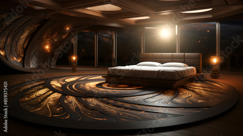 sealed fractal fusion bedroom floor