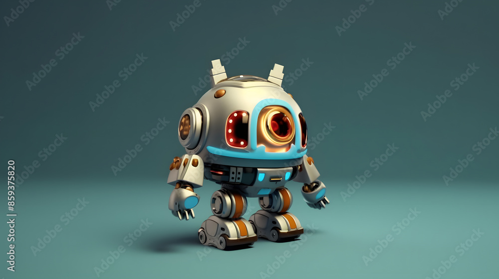 Oyster Toy robot 3d cartoon Oyster Toy robot 3d cartoon