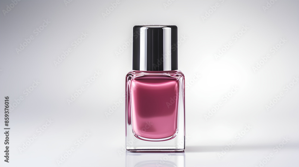 a professional photo of a bottle of nail paint on a white background, product photography a professional photo of a bottle of nail paint on a white background, product photography