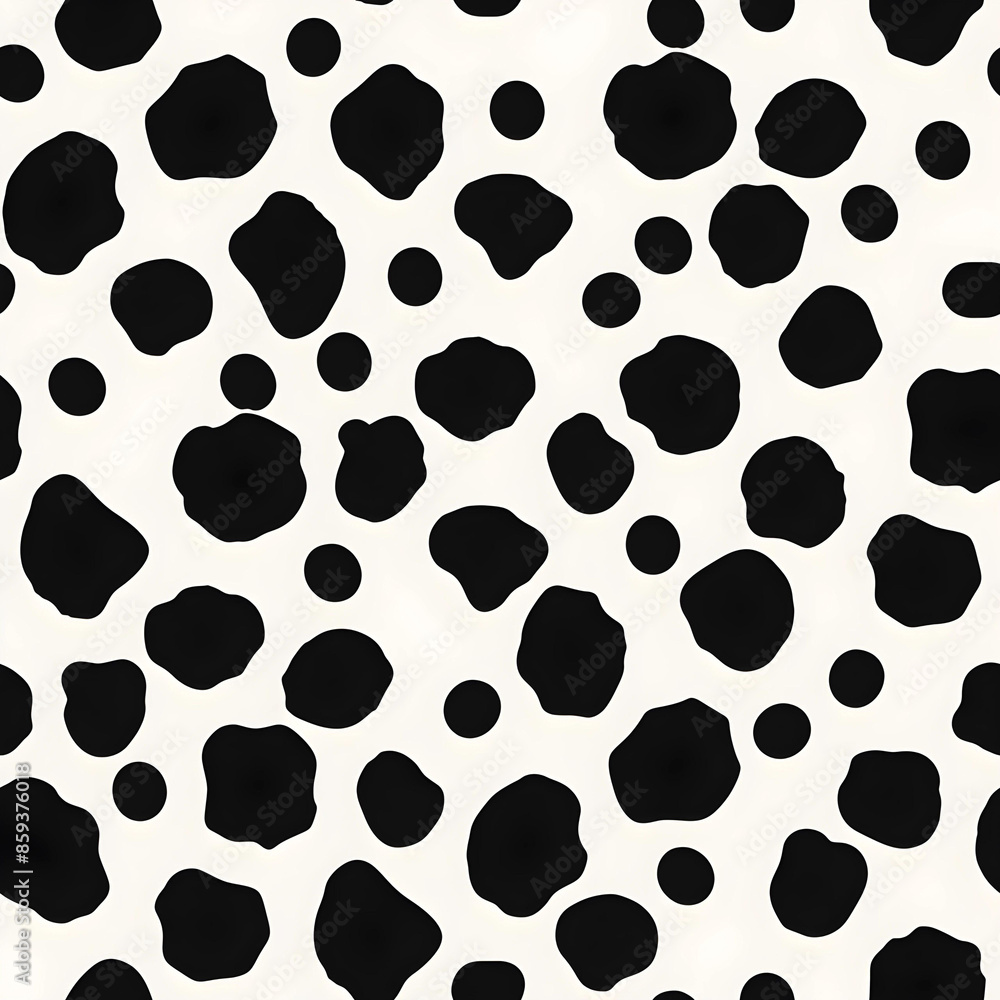 Seamless pattern with dairy cows Seamless pattern with dairy cows