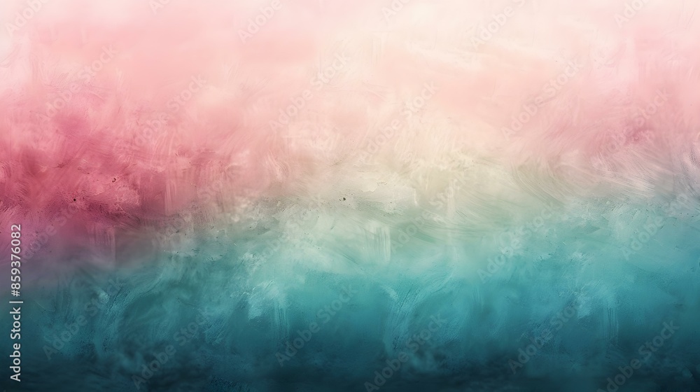 Fototapeta premium Gradient cyan to olive abstract shades banner