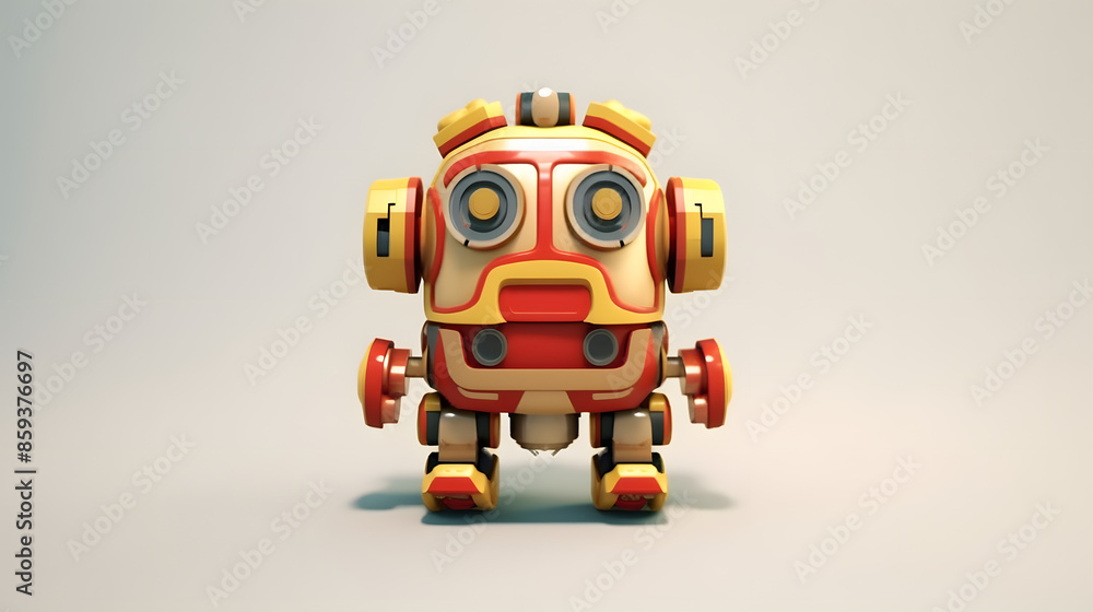 Oyster Toy robot 3d cartoon Oyster Toy robot 3d cartoon