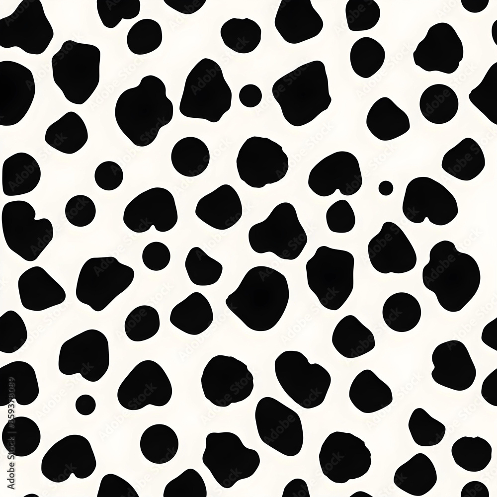 Seamless pattern with dairy cows Seamless pattern with dairy cows