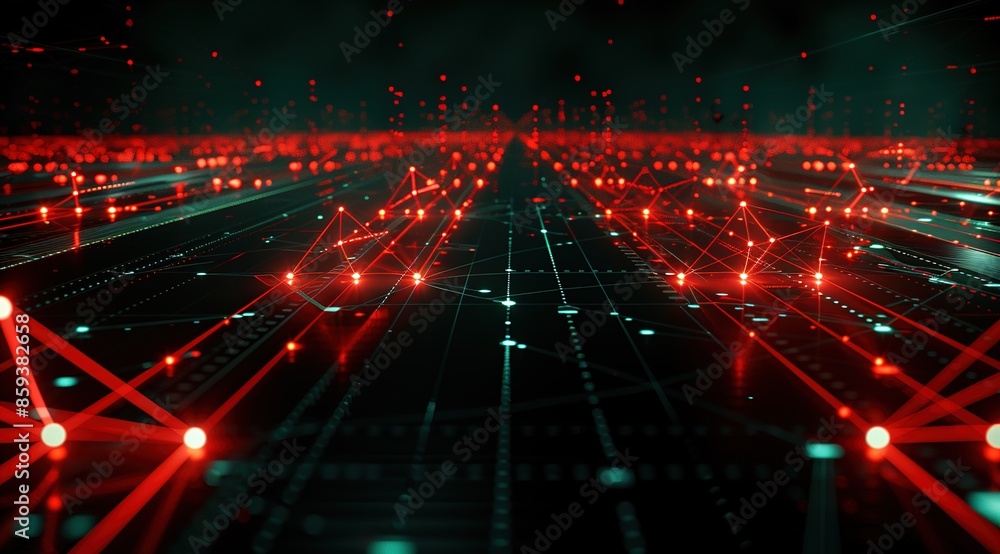 Obraz premium abstract background with lights