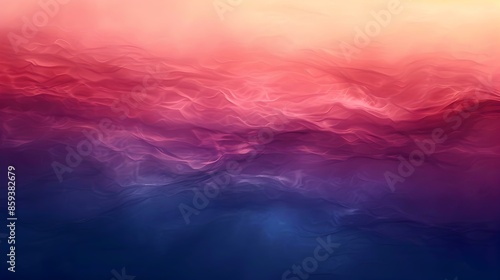 Gradient amber to cobalt abstract shades background
