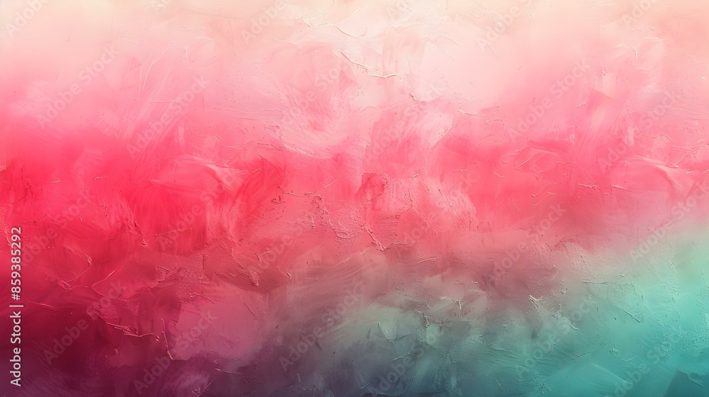 Fototapeta premium Gradient firebrick to jade abstract shades background