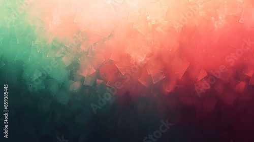 Gradient firebrick to jade abstract shades effect photo