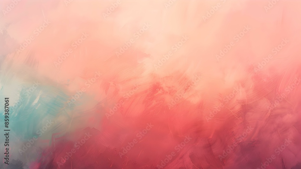 Gradient light cyan to light salmon effect Gradient light cyan to light salmon effect