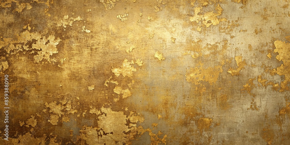 Fototapeta premium grunge surface texture with golden details for background presentation background AI Generative