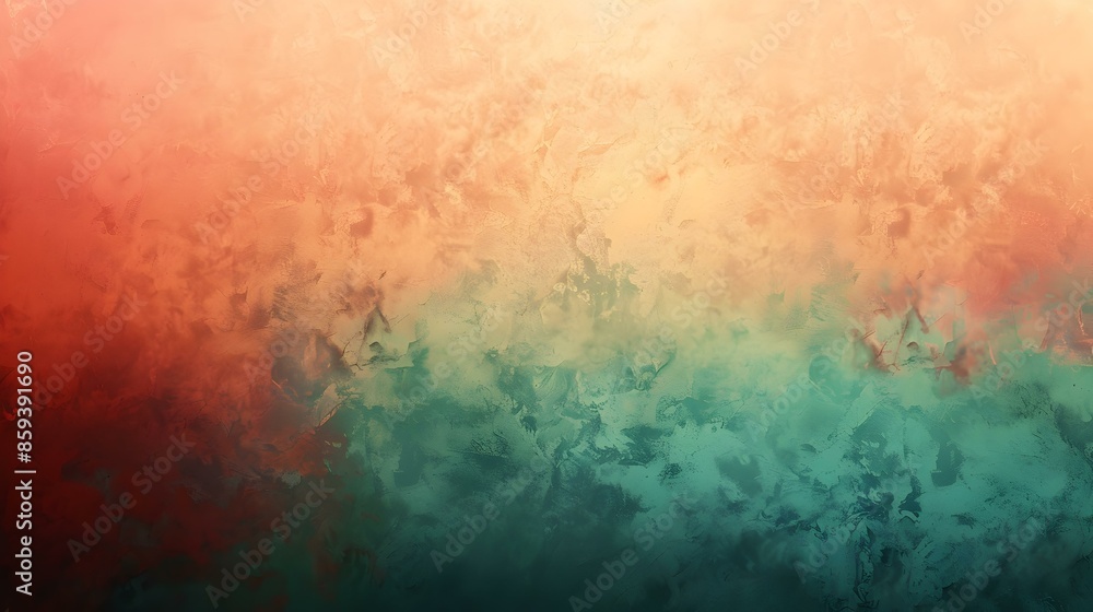 Gradient sea green to sienna abstract effect Gradient sea green to sienna abstract effect