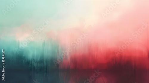 Gradient thistle to turquoise abstract shades banner