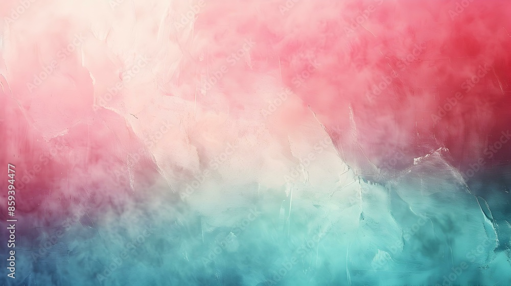 Fototapeta premium Gradient antique white to aquamarine abstract backdrop