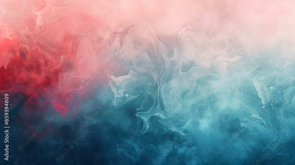 Fototapeta premium Gradient aqua to cadet blue abstract banner