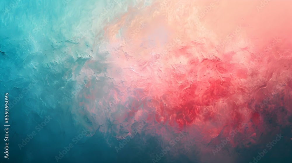 Naklejka premium Gradient aqua to deep sky blue banner