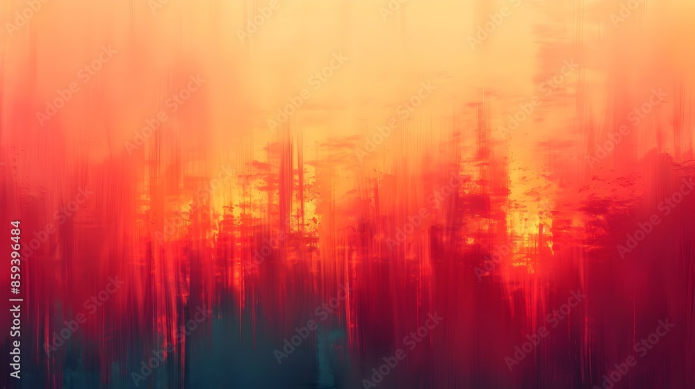 Gradient cadet blue to dark orange backdrop